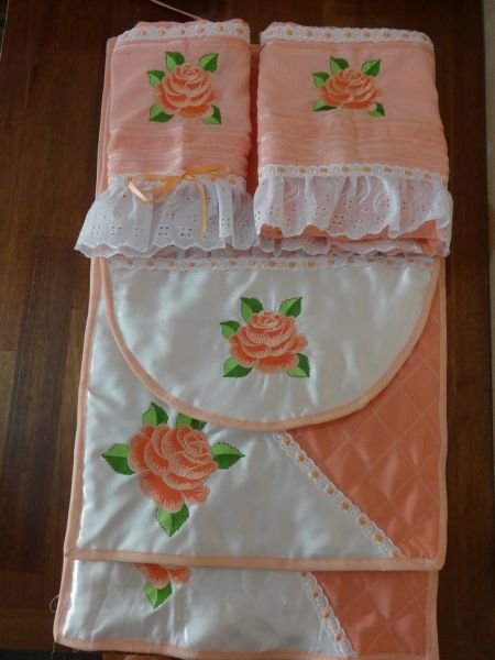 Pretty com toalhas Karsten - 5 peças